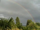 Un arc-en-ciel après l'orage ... a rainbow following a spring storm (15.6.2008)