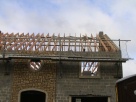 Travaux de toit commencent ... work on the roof starts (9.7.2007)